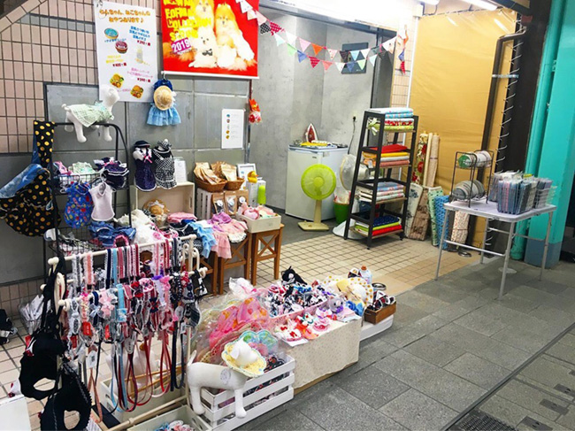 chikata to Luludoll吉祥寺サンロード商店街ポップアップショップ