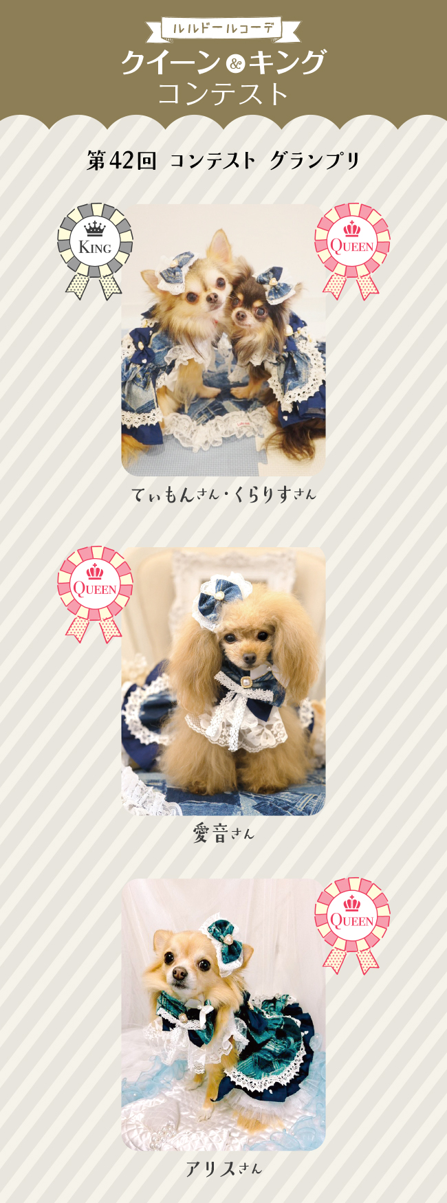 2025年2月のクイーン&キング発表！