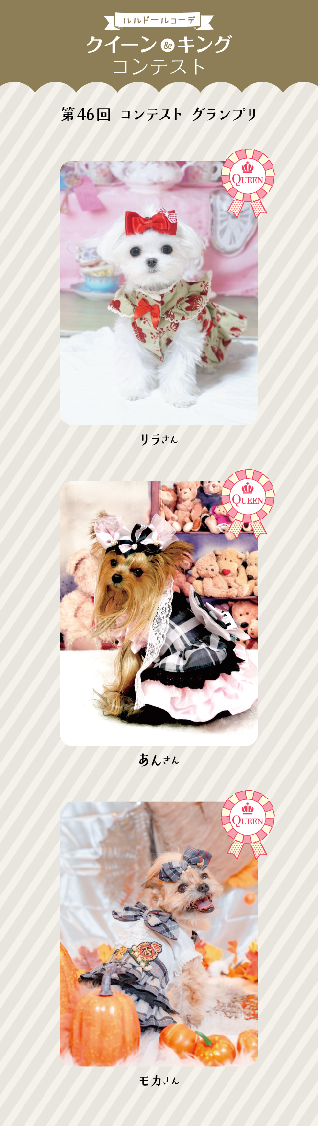 2025年8月のクイーン&キング発表！