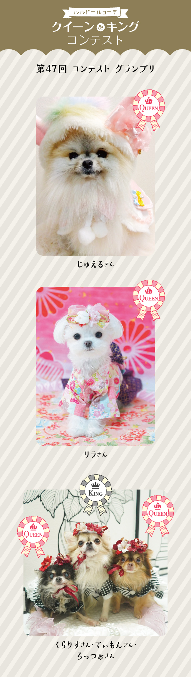 2025年12月のクイーン&キング発表！